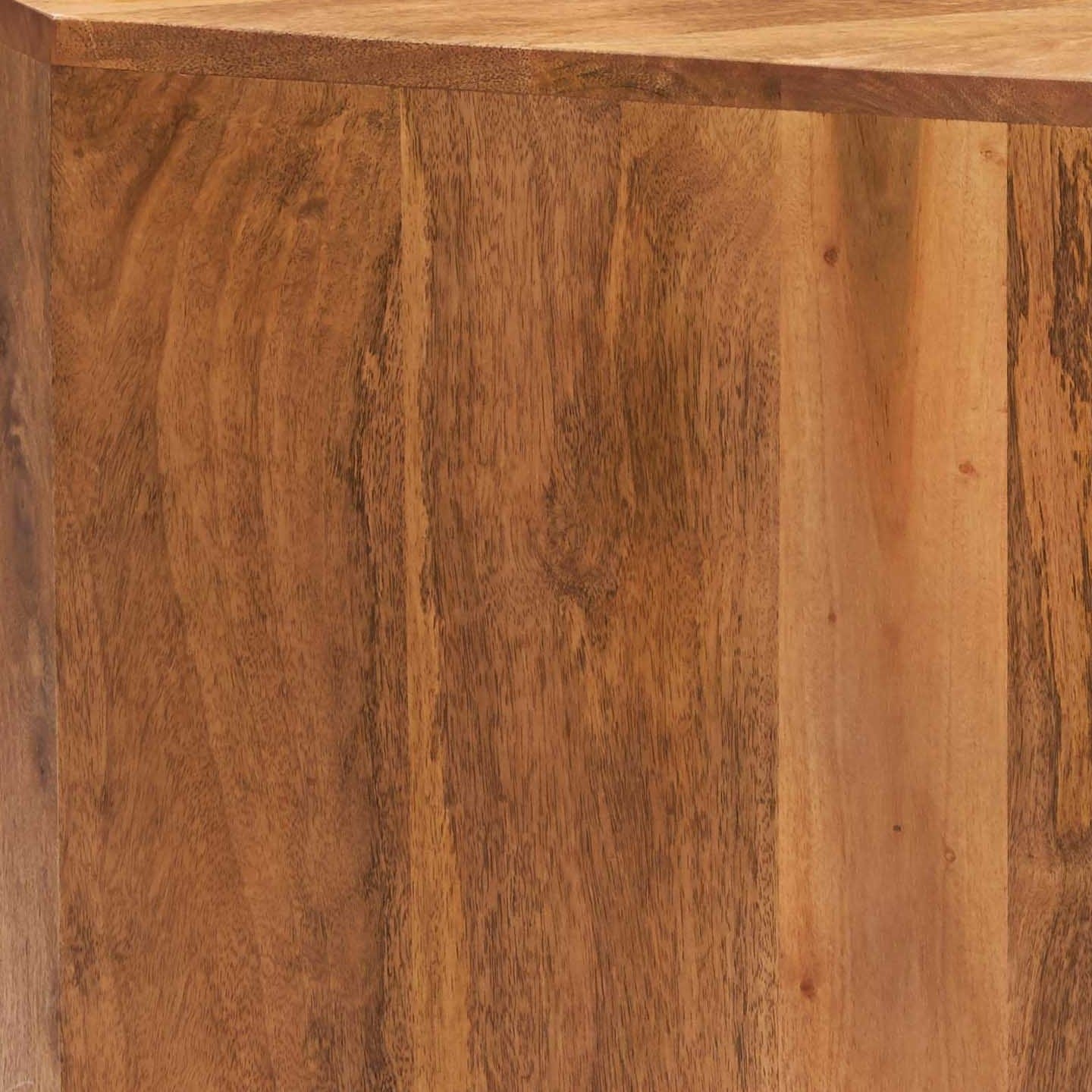 Tibradden 100cm Wooden Corner TV Stand Unit