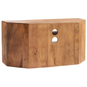 Tibradden 110cm Wooden Corner TV Media Unit
