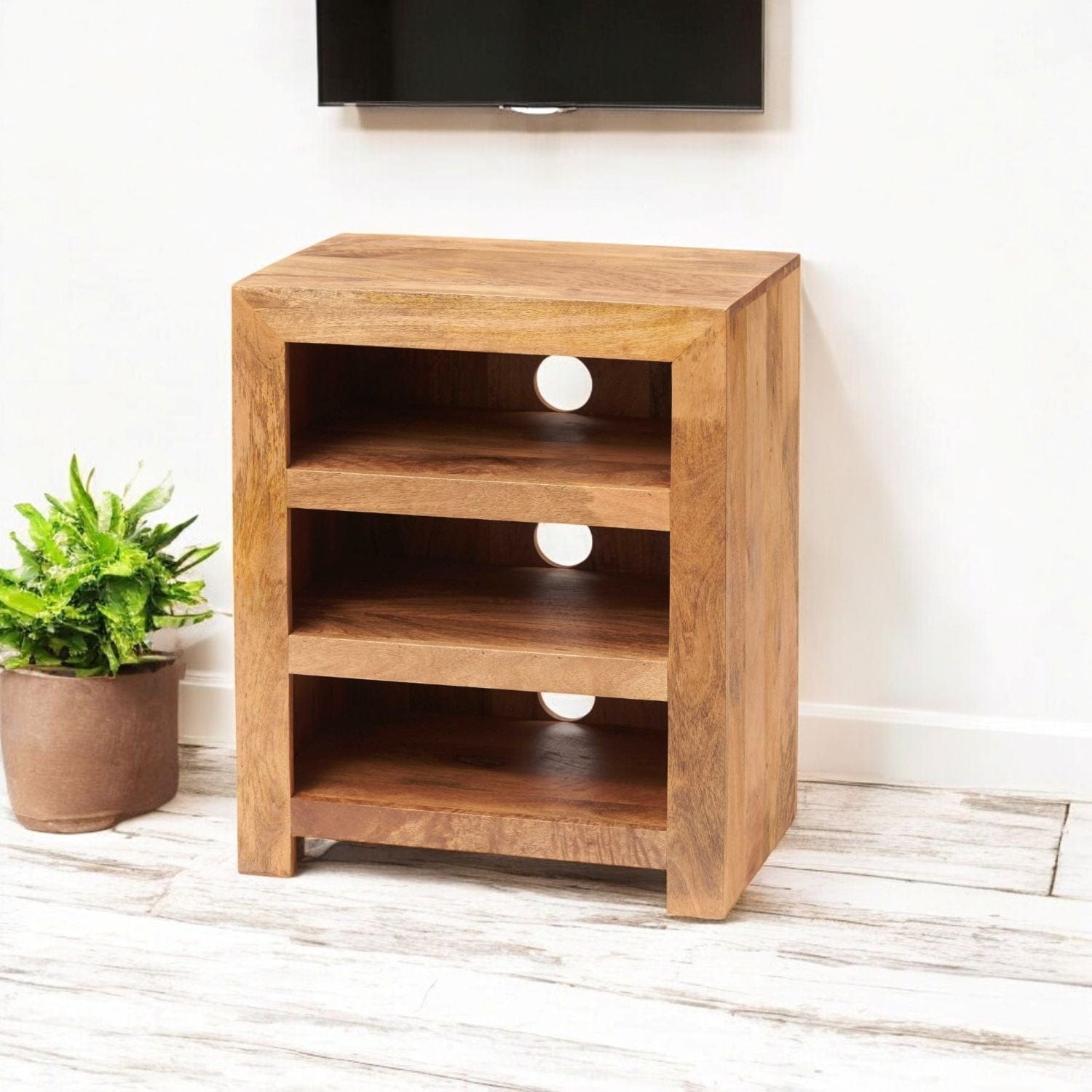 Tibradden 60cm Wooden Small TV Media Unit