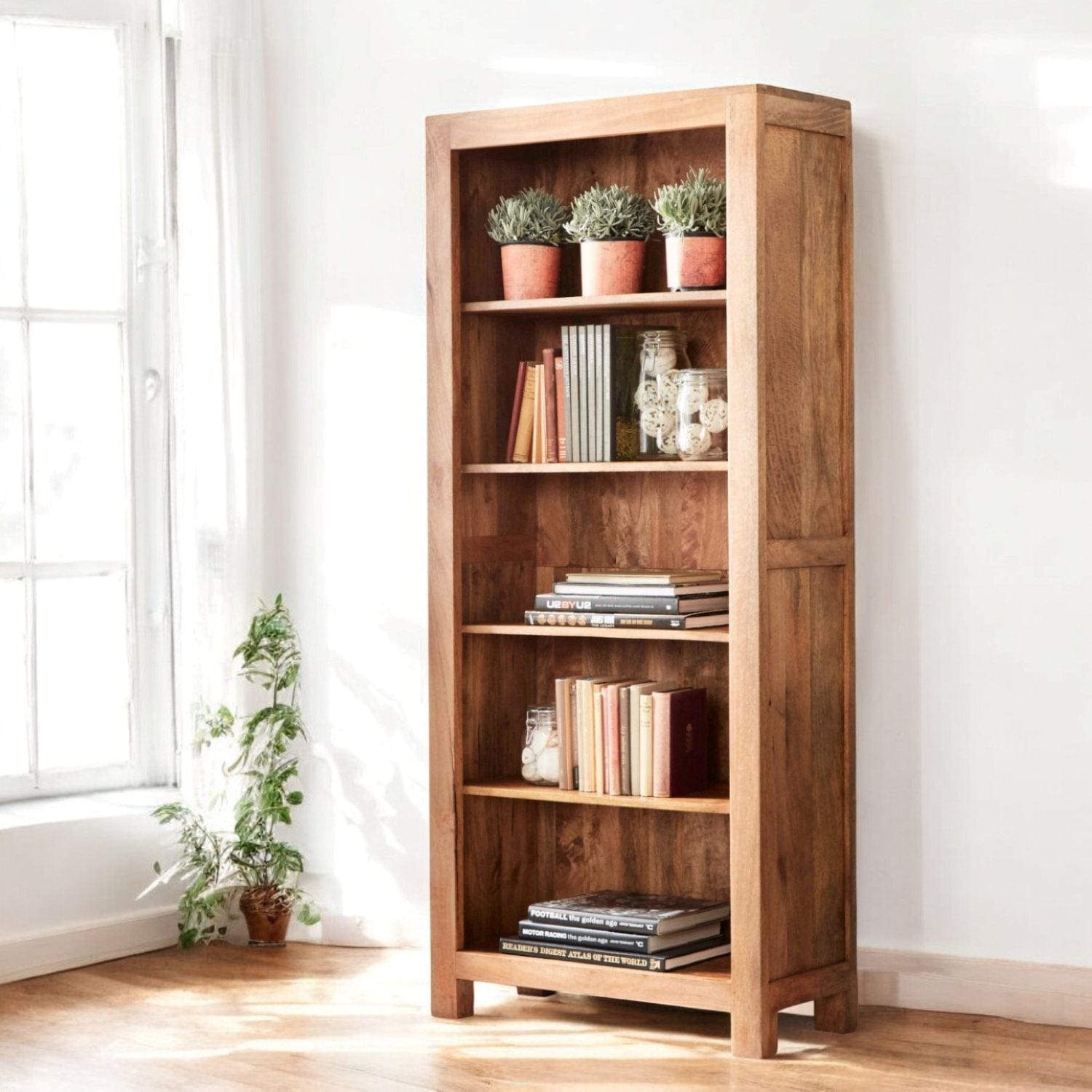 Tibradden Large Wooden Bookcase