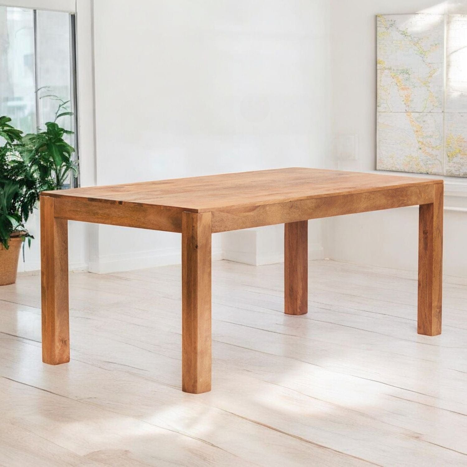 Tibradden Wooden 180cm Dining Table