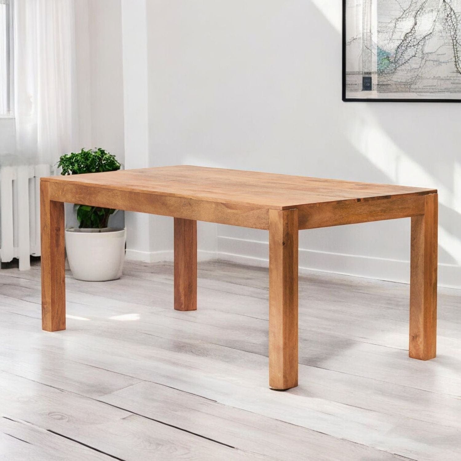 Tibradden Wooden 180cm Dining Table