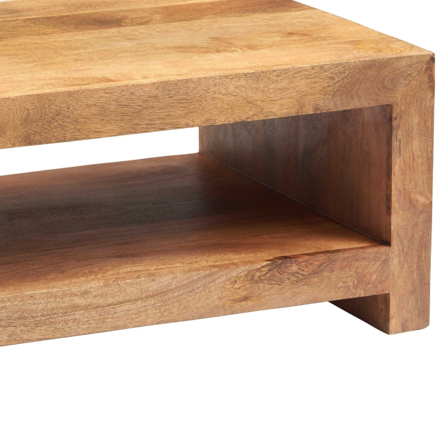 Tibradden Wooden Large Open Coffee Table