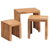 Tibradden Wooden Nest Of 3 Tables