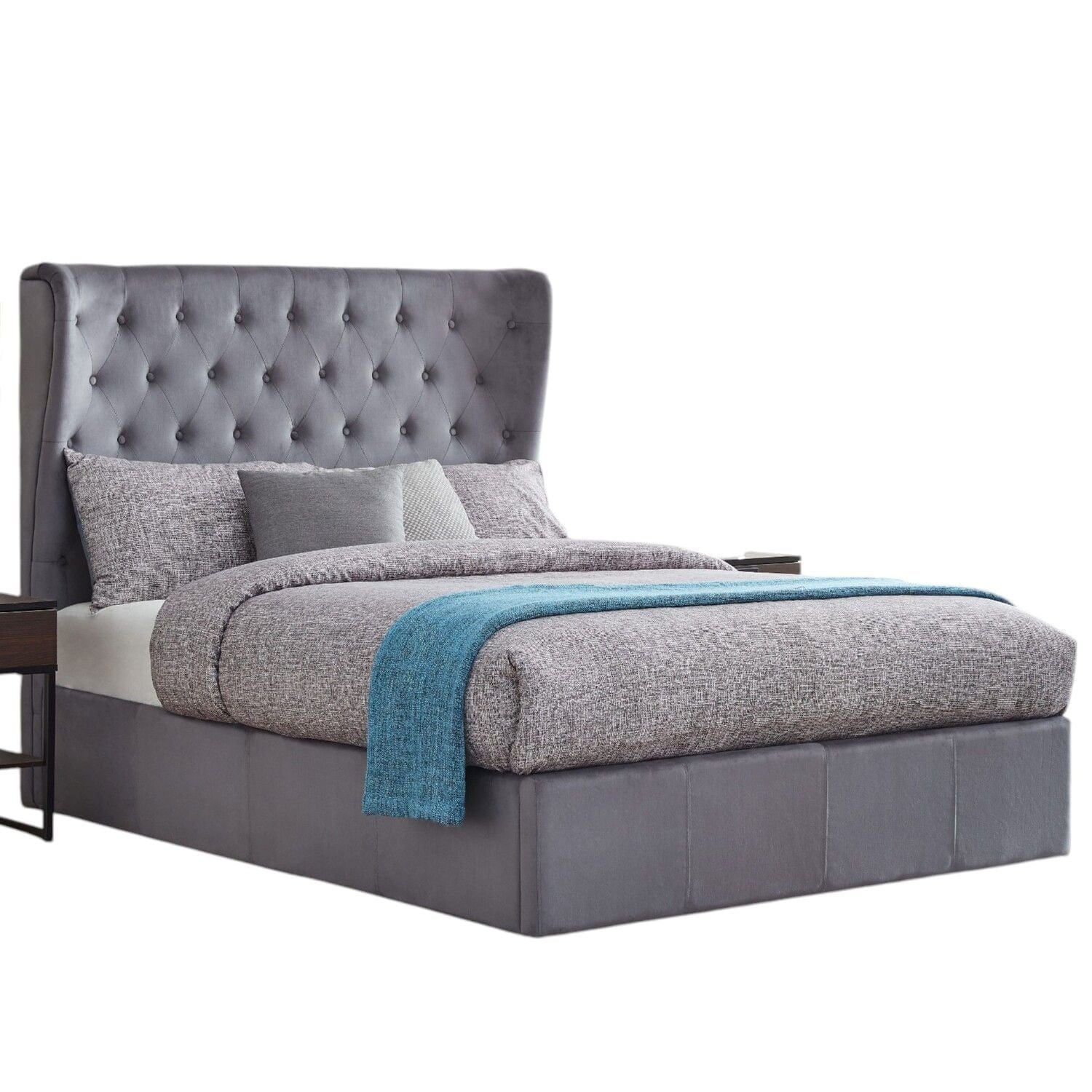 Warford Upholstered Ottoman Storage Bed