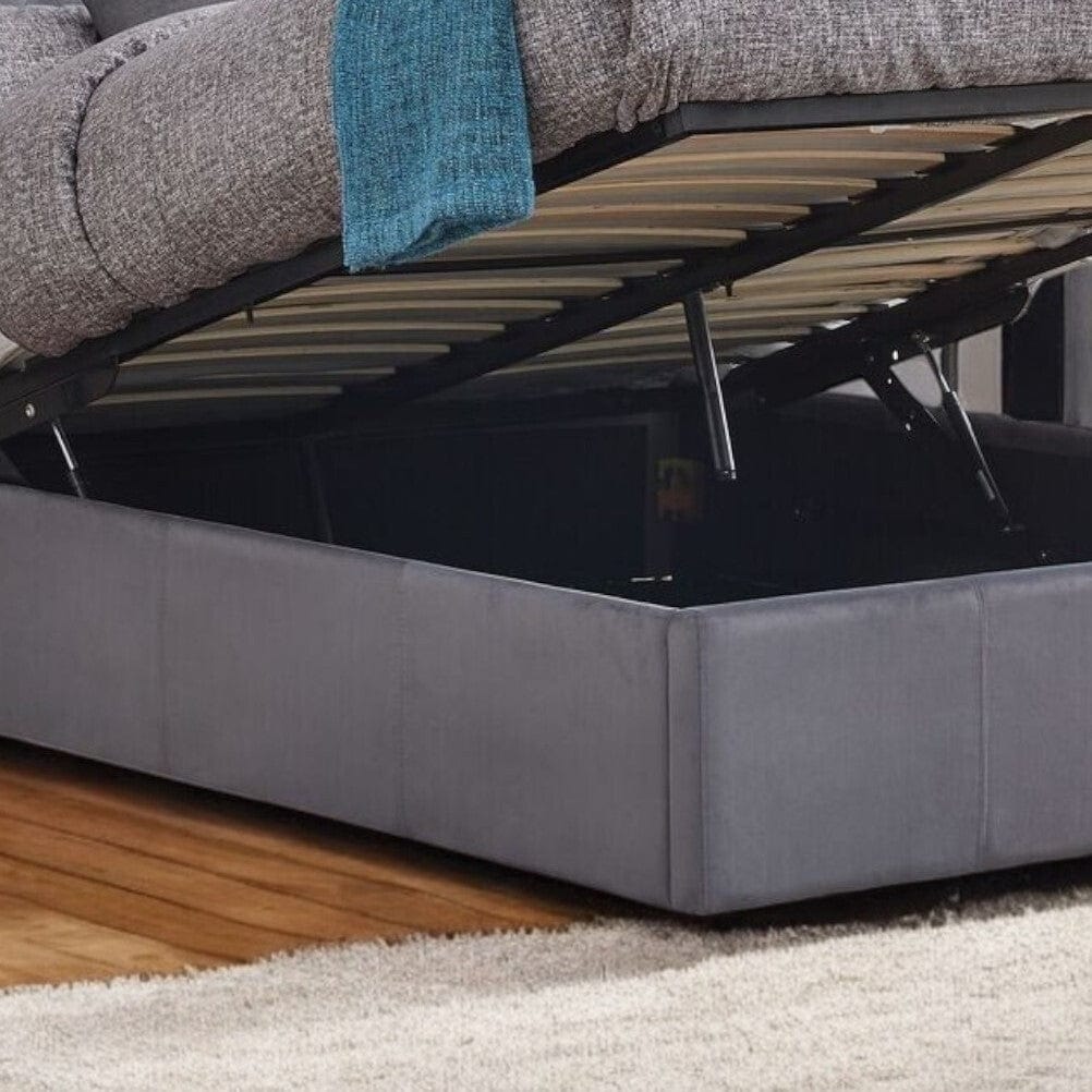 Warford Upholstered Ottoman Storage Bed