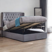 Warford Upholstered Ottoman Storage Bed