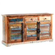 Westport Wooden Rustic 3 Doors & 3 Drawers 140cm Sideboard