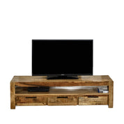 Wicklow 150cm Wooden TV Stand Unit With 3 Drawers