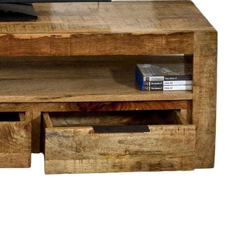 Wicklow 150cm Wooden TV Stand Unit With 3 Drawers