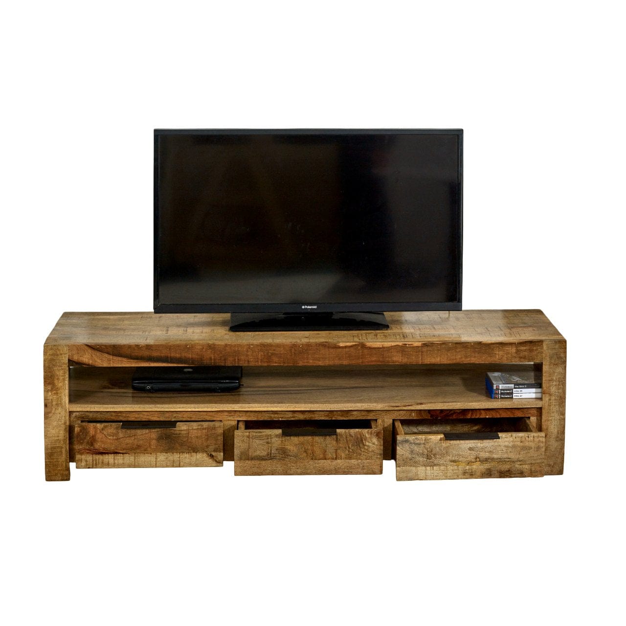 Wicklow 150cm Wooden TV Stand Unit With 3 Drawers