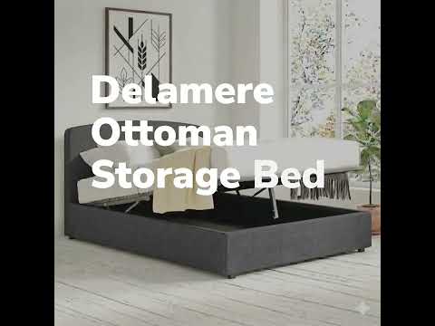 Delamere Upholstered Ottoman Storage Bed