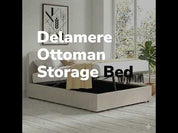 Delamere Upholstered Ottoman Storage Bed